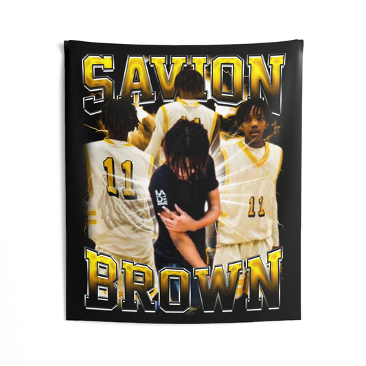 Savion Brown Tapestry 50” x 60”