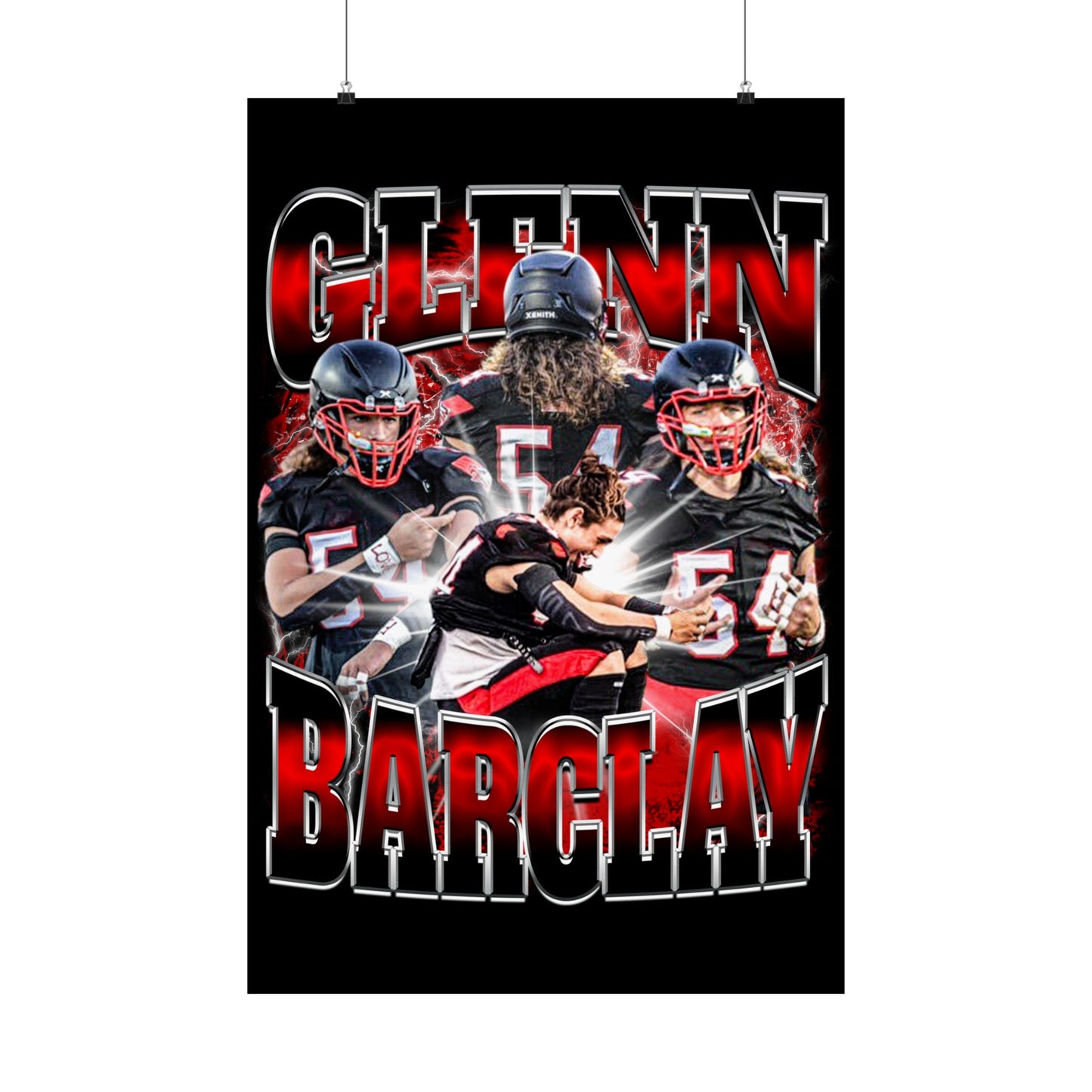 Glenn Barclay Poster 24" x 36"