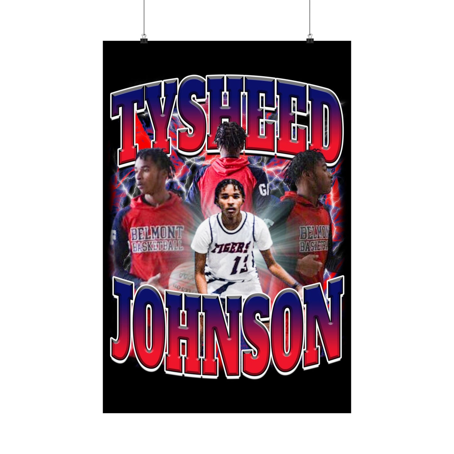 Tysheed Johnson Poster 24" x 36"