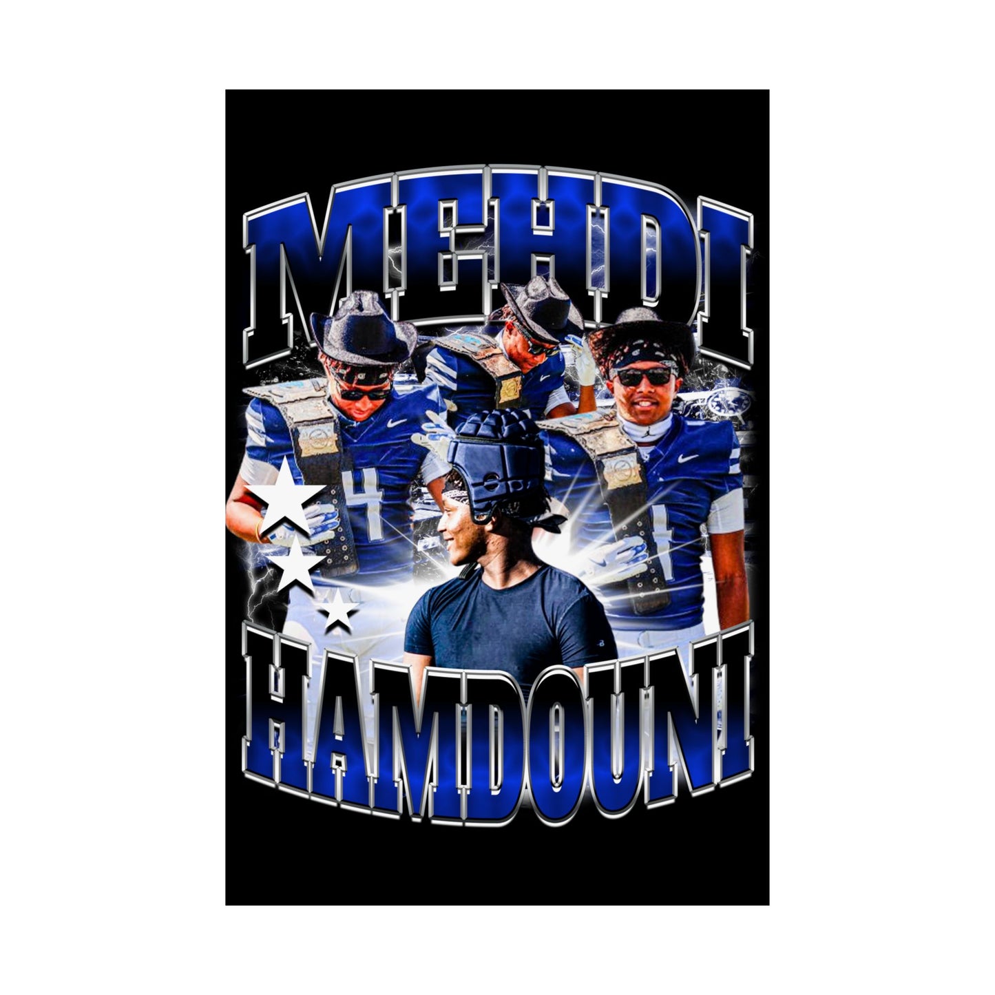 Mehdi Hamdouni Poster 24" x 36"