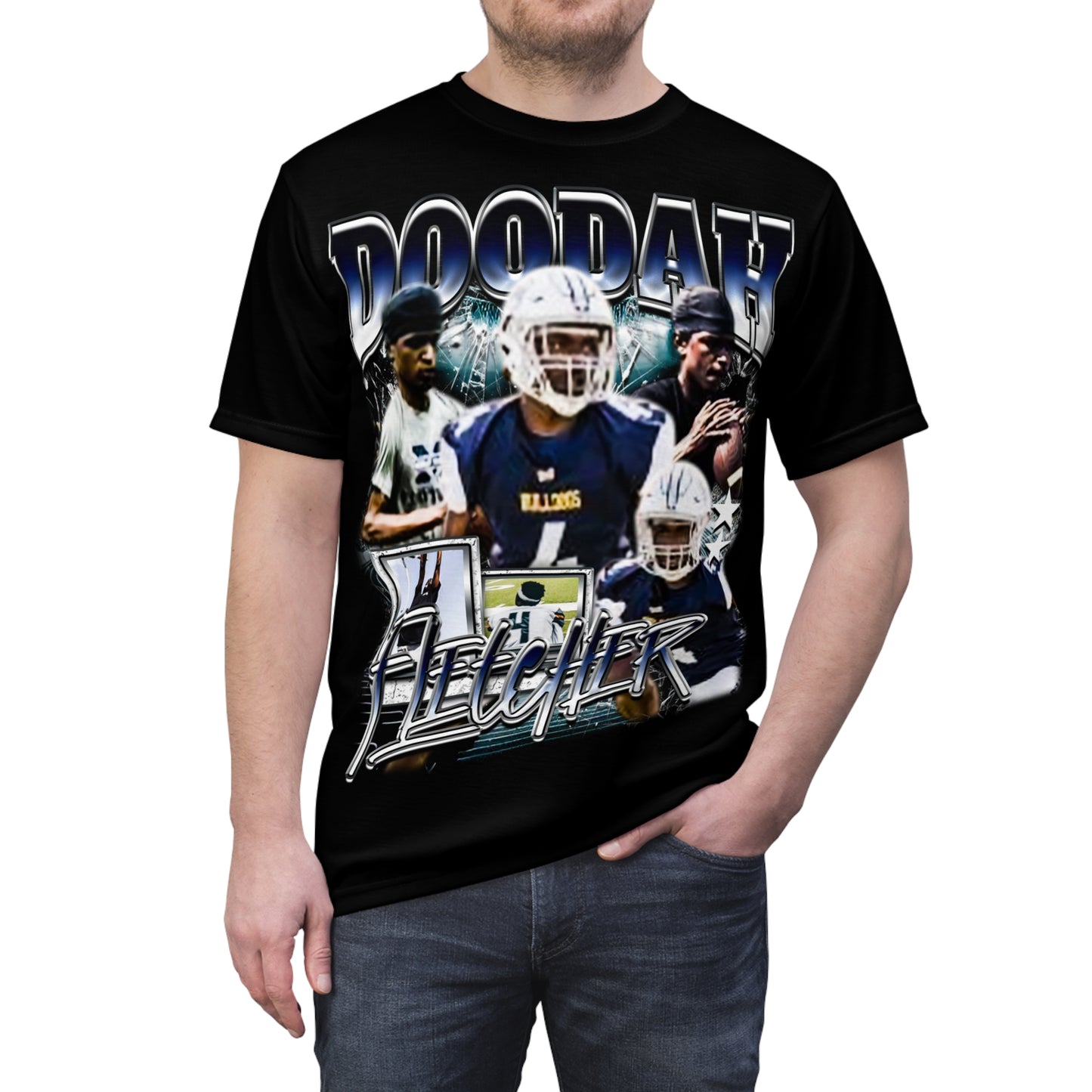 Doodah Fletcher Vintage Full Print Tee