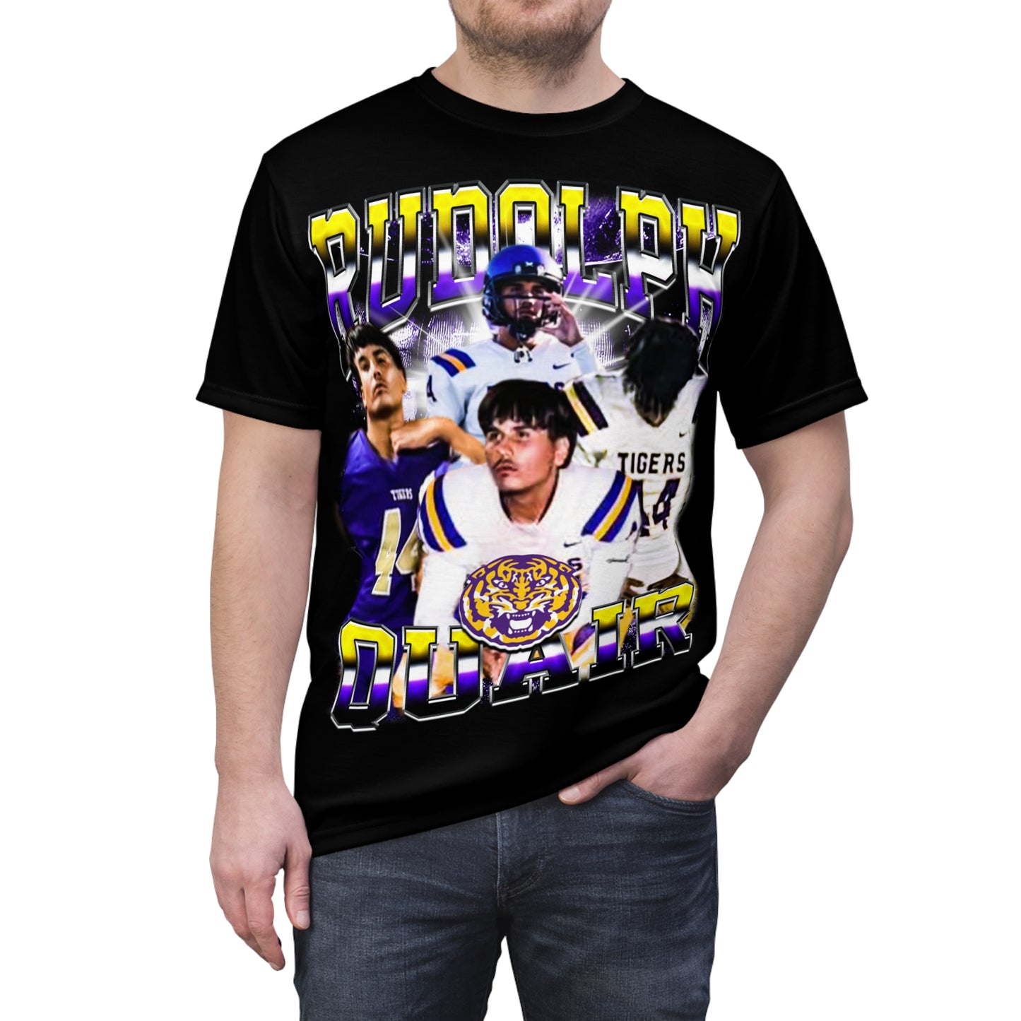 Rudolph Quair Vintage Full Print Tee