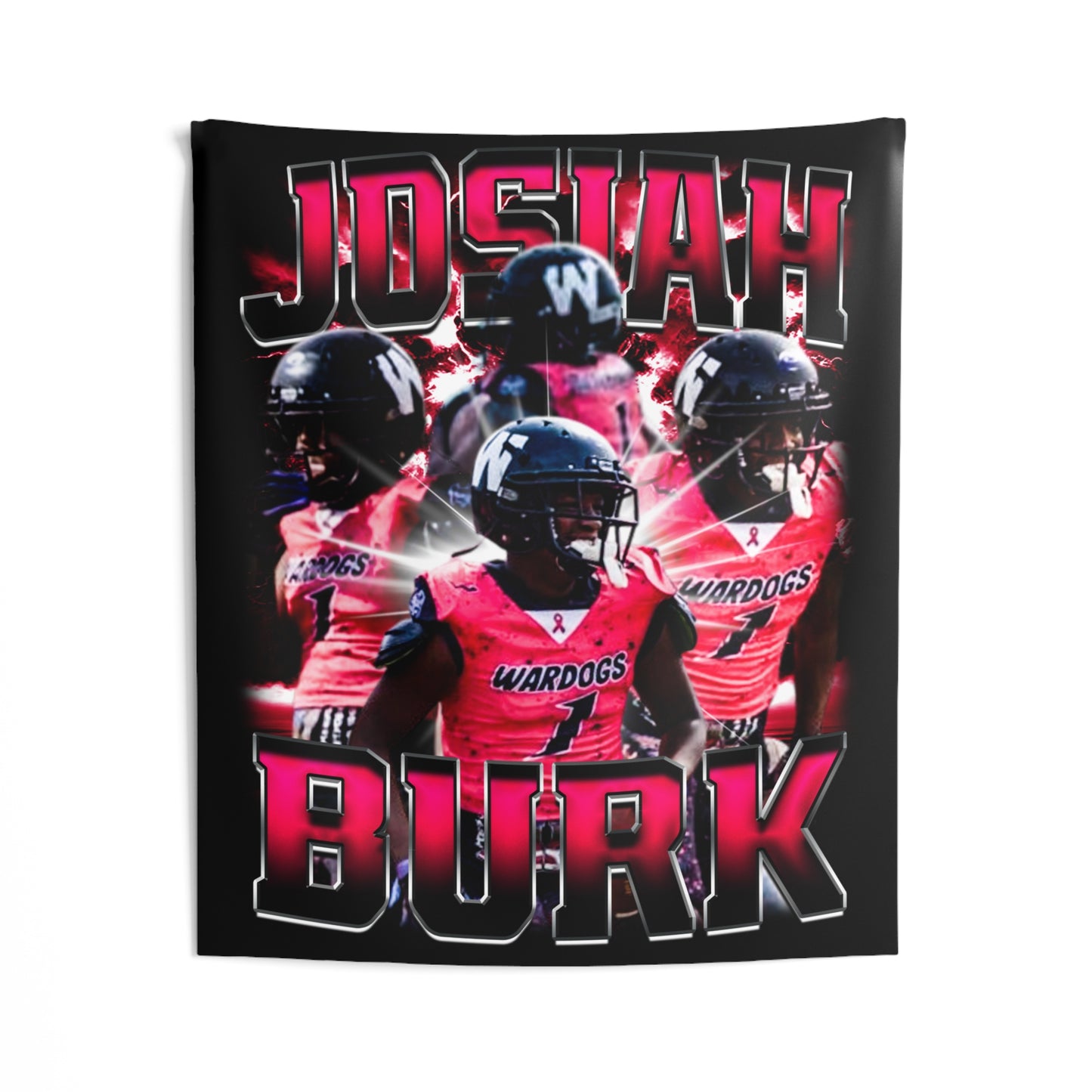 Josiah Burk Tapestry 50” x 60”