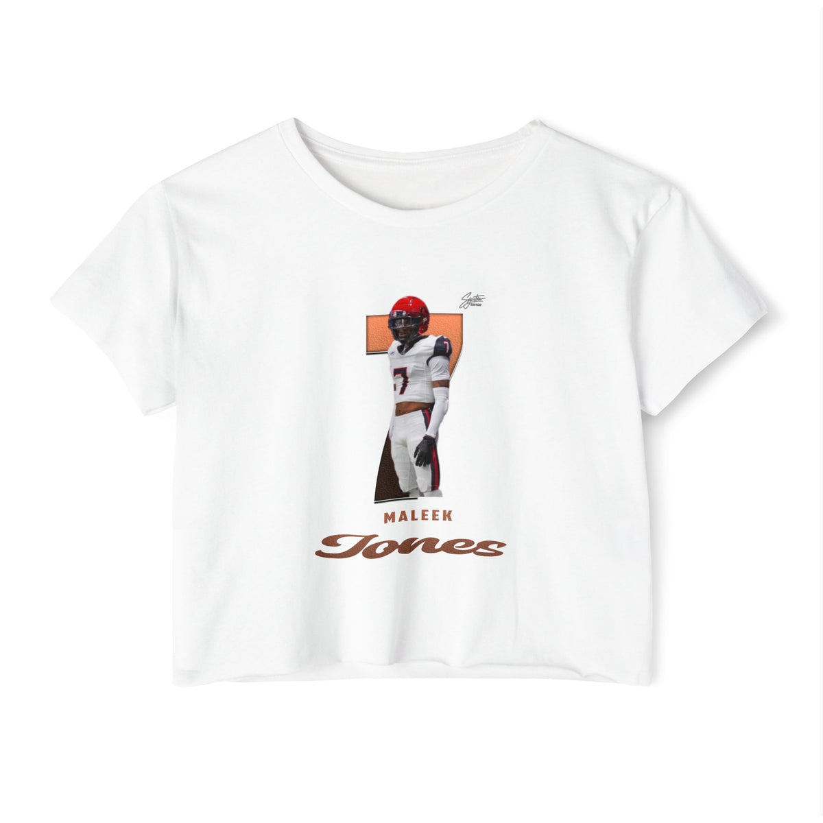 Maleek jones Crop Top