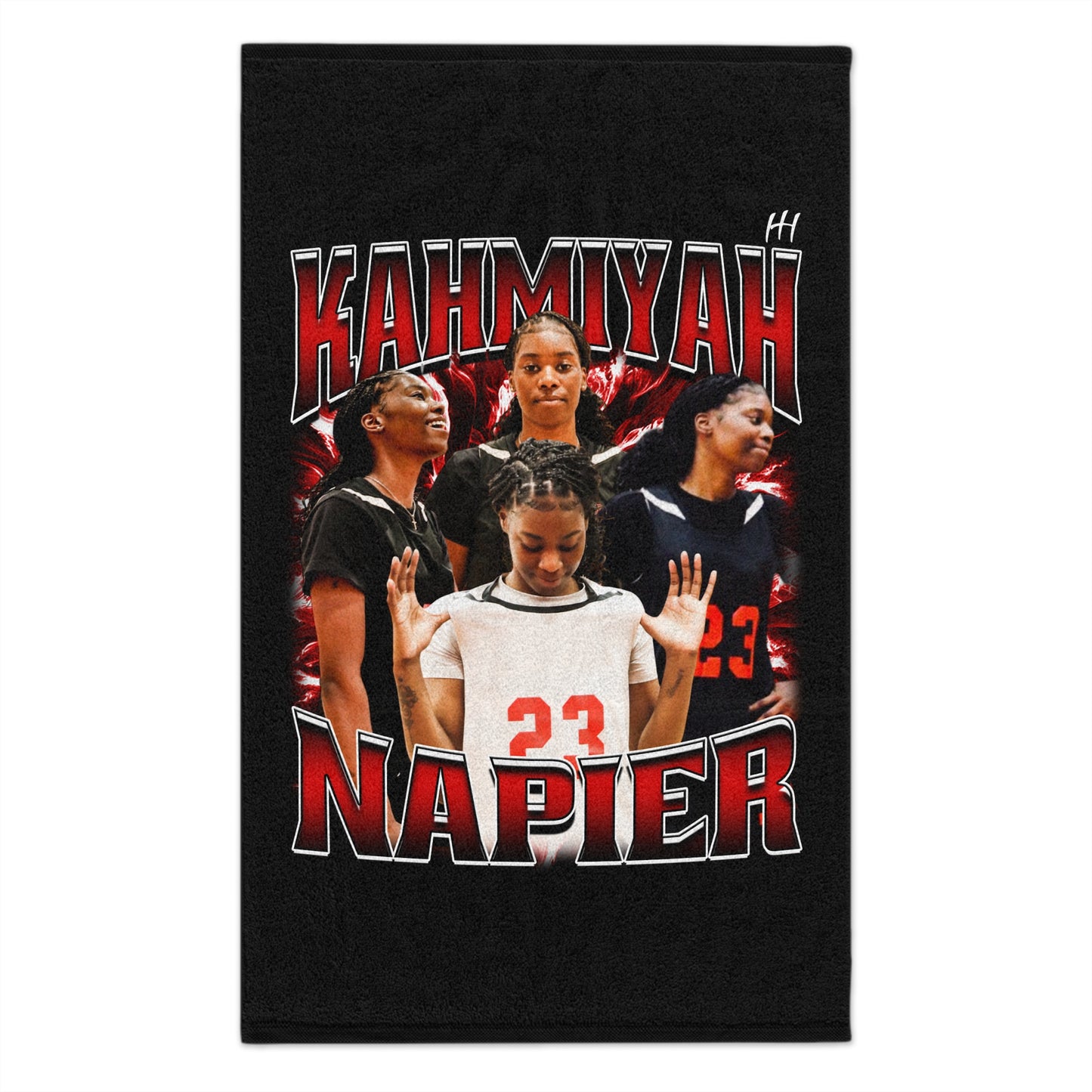 Kahmiyah Napier Rally Towel, 11x18