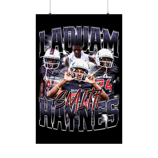 Laquam Haynes Poster 24" x 36"