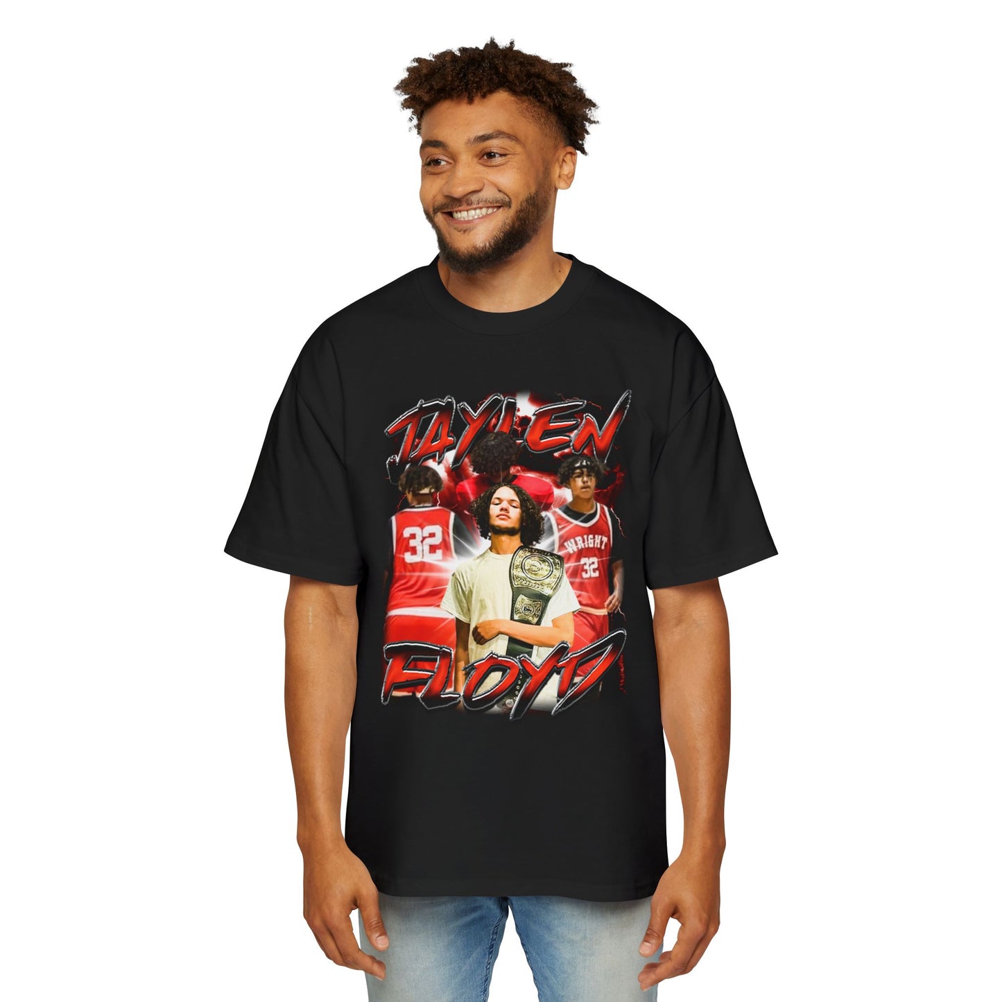 Jaylen Floyd Oversized Retro Tee