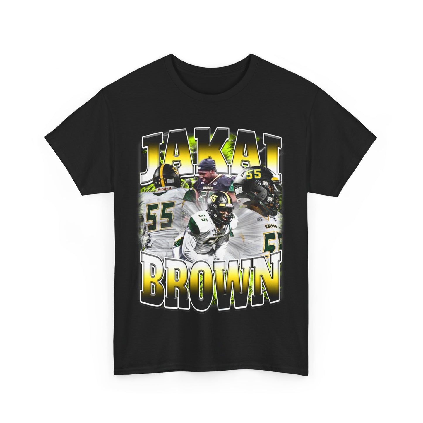 Jakai Brown Heavy Cotton Tee