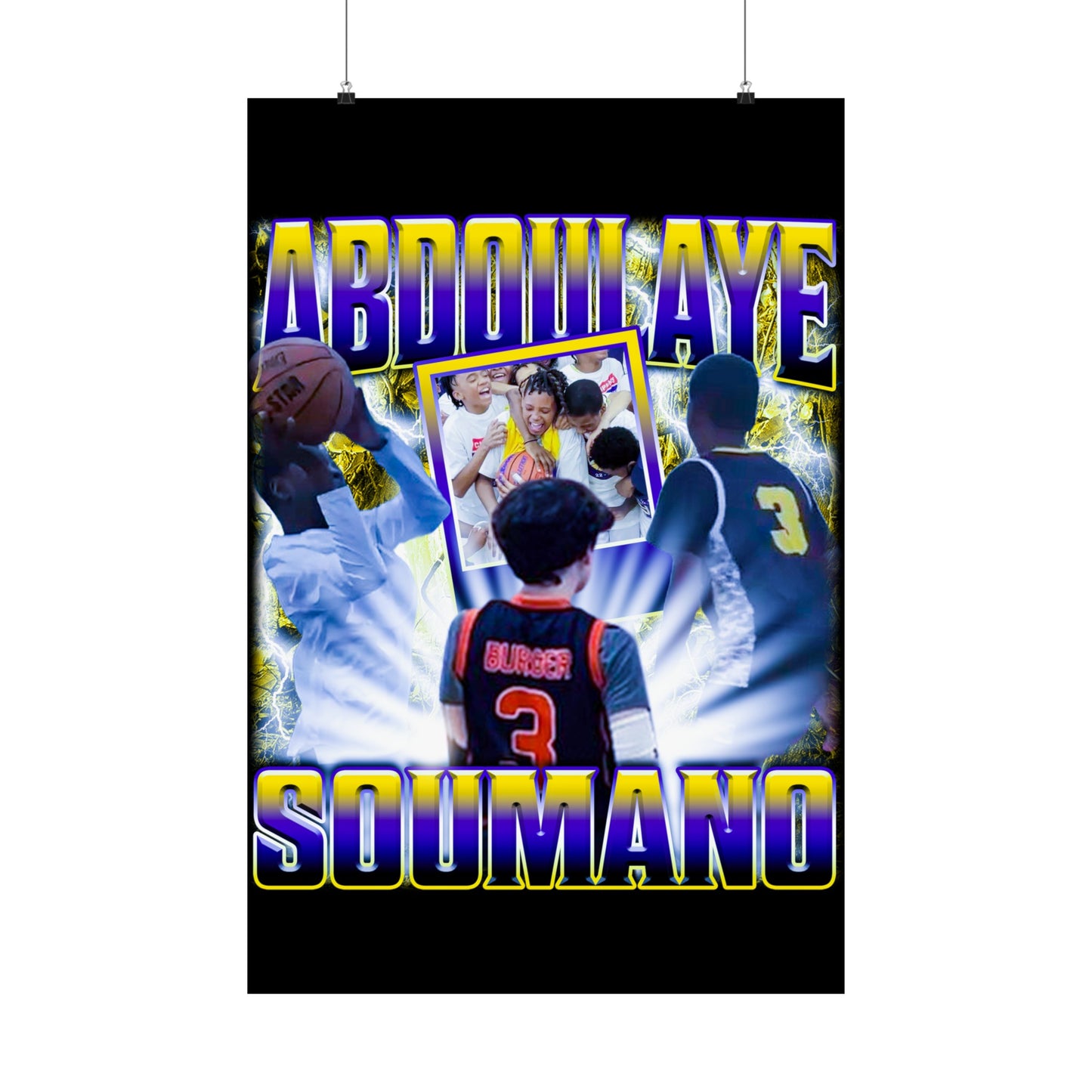 Abdoulaye Soumano Poster 24" x 36"