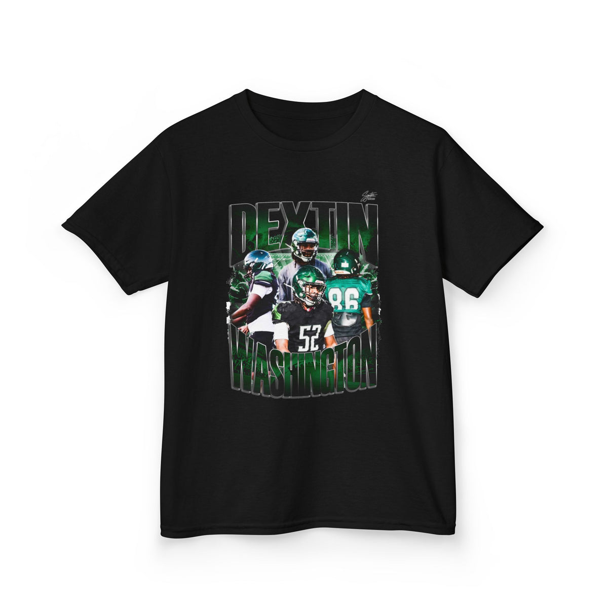 Dextin Washington Youth Heavy Cotton Tee