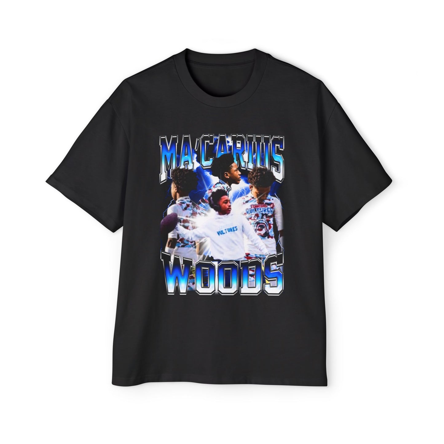 Ma'carius Woods Oversized Retro Tee