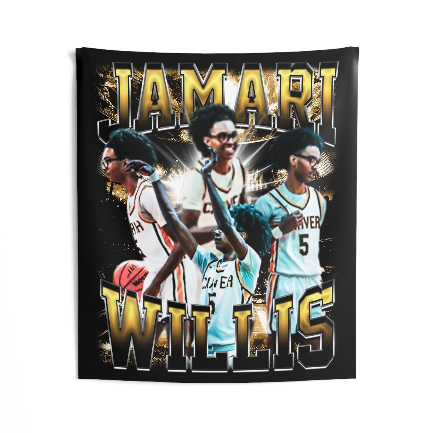 Jamari Willis Tapestry 50” x 60”