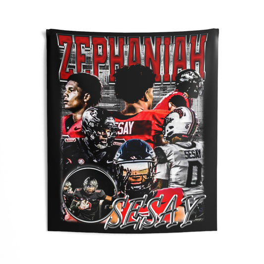 Zephaniah Sesay Tapestry 50” x 60”