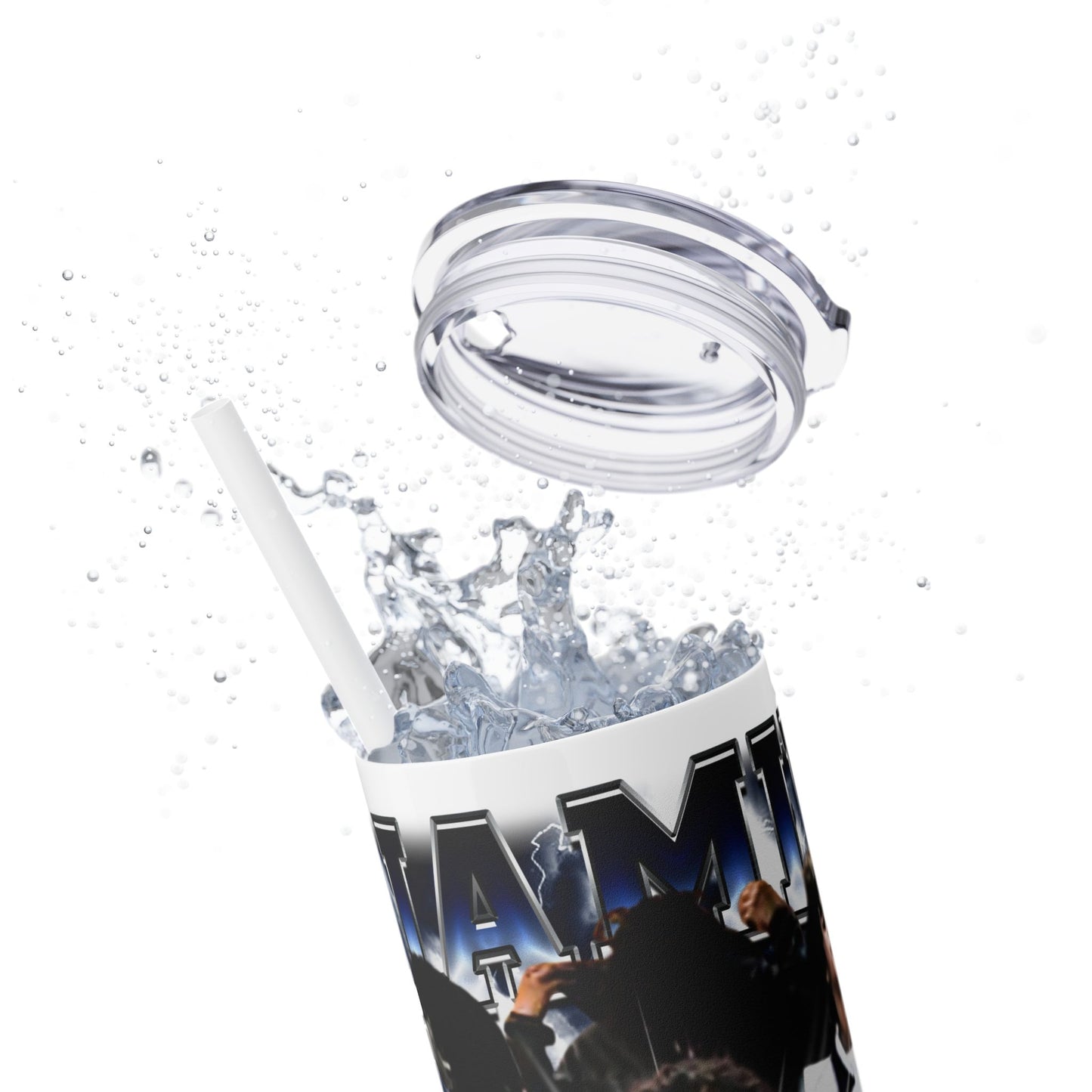 Jamil Rodriguez Stainless Steal Tumbler