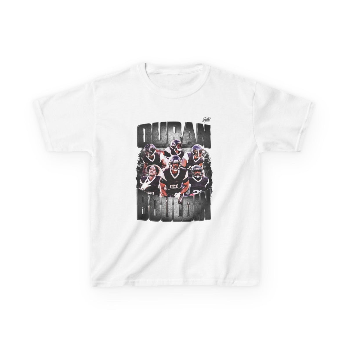 Quran Bouldin Youth Heavy Cotton Tee