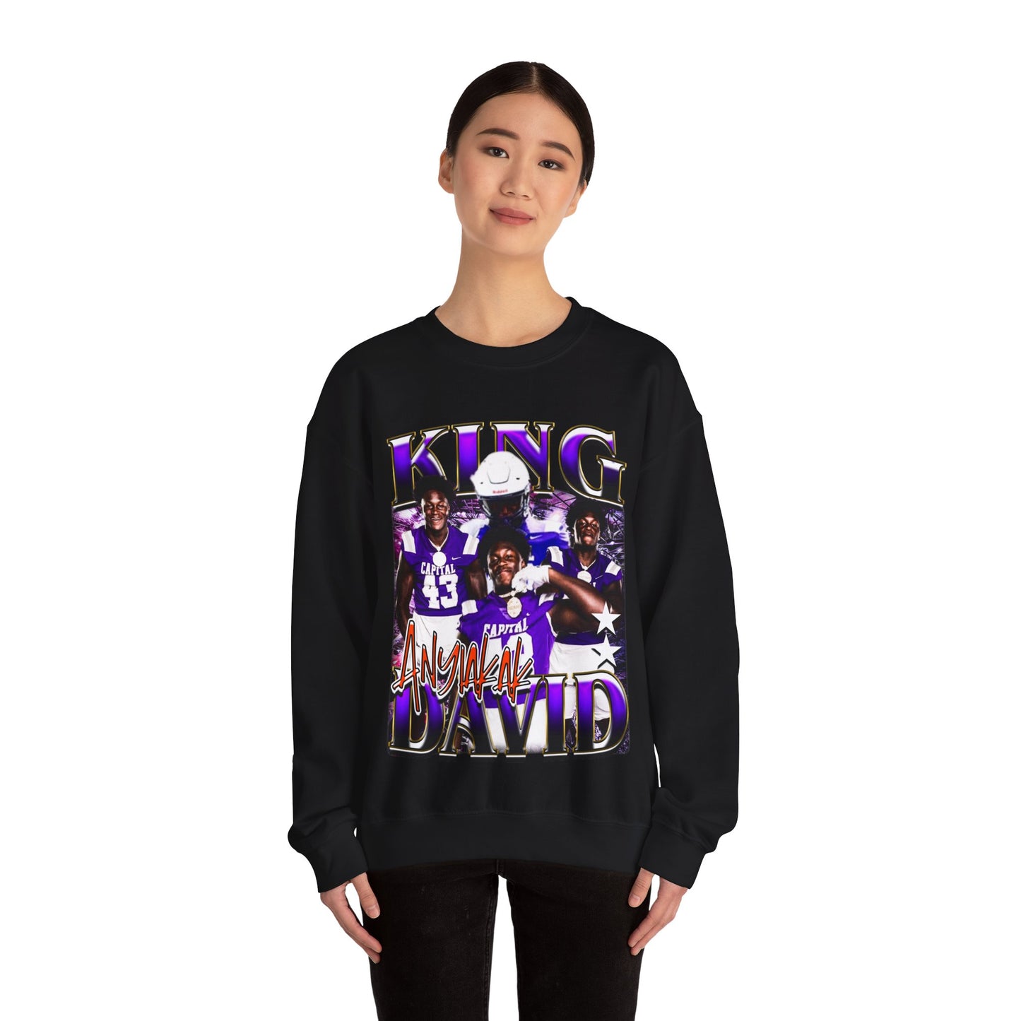 King David Anyiakak Crewneck Sweatshirt