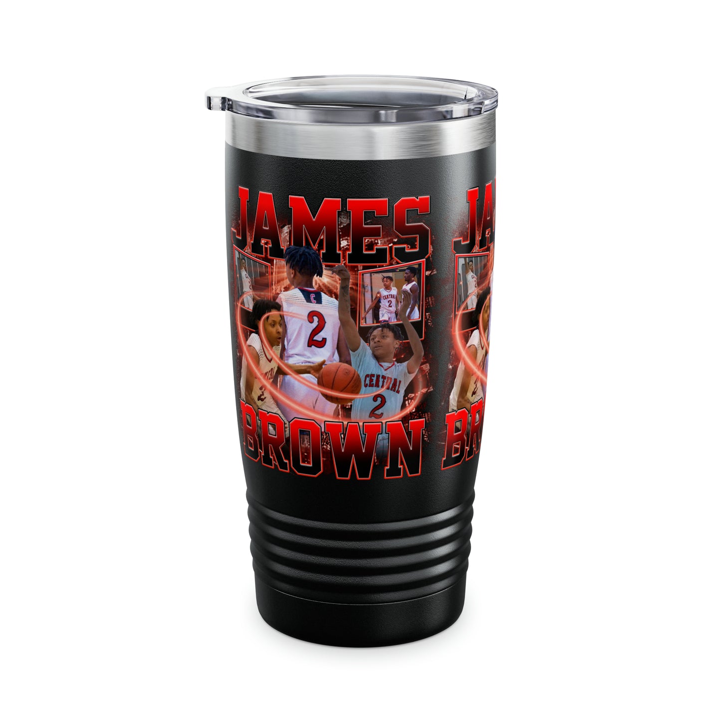 James Brown Stainless Steel Tumbler