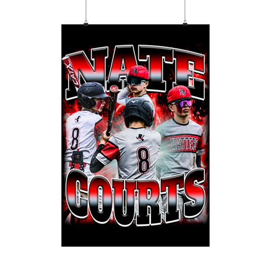 Nate Courts Poster 24" x 36"