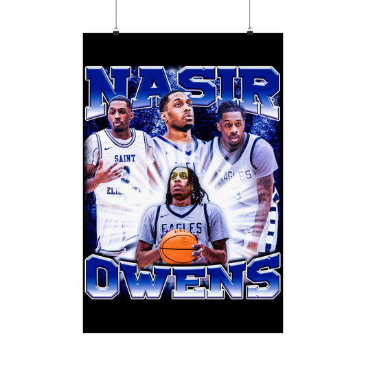 Nasir Owens Poster 24" x 36"