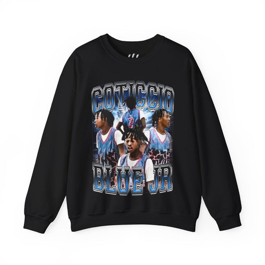 Coticcio Blue Jr Crewneck Sweatshirt