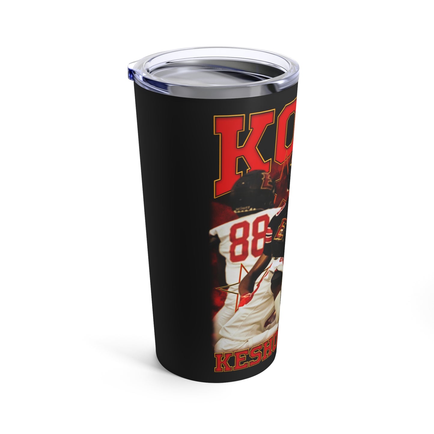 Kory Keshon White Tumbler 20oz