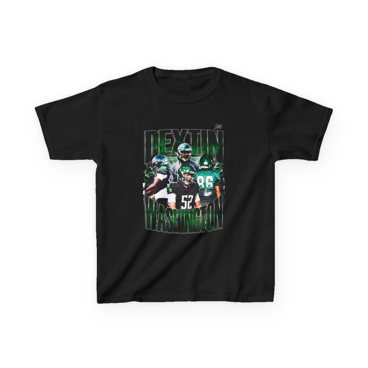 Dextin Washington Youth Heavy Cotton Tee