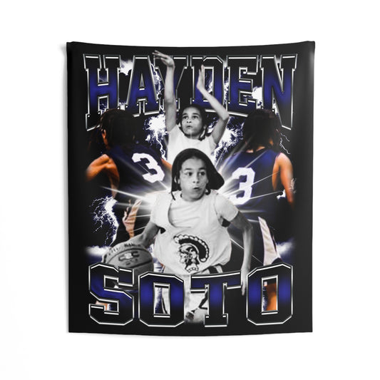 Hayden Soto Tapestry 50” x 60”