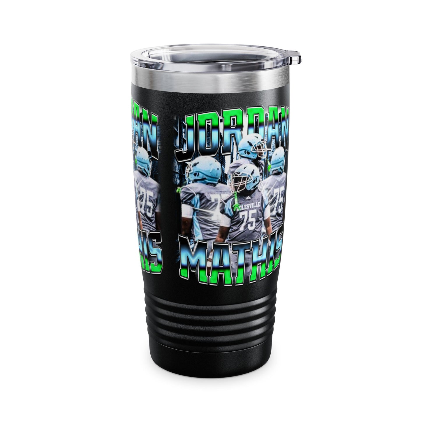 Jordan Mathis Stainless Steal Tumbler
