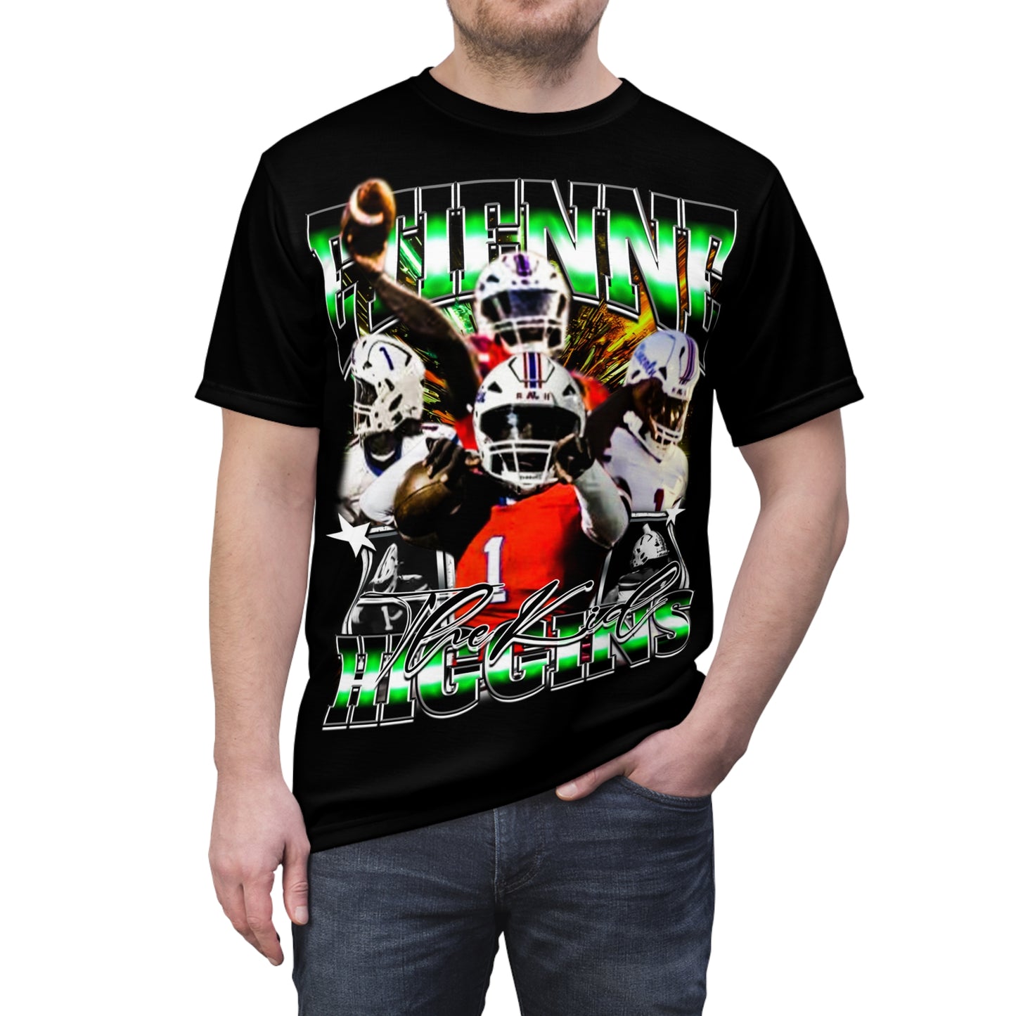Etienne Higgins Vintage Full Print Tee