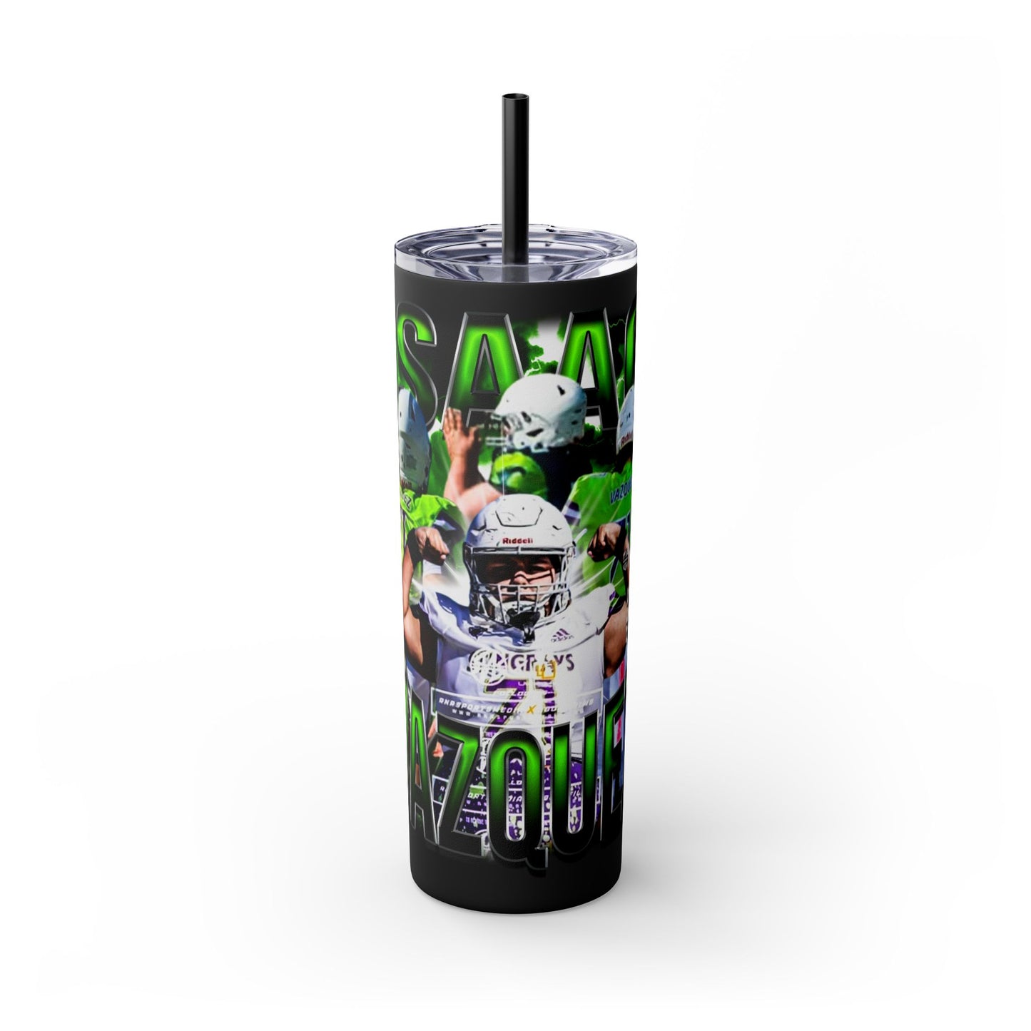 Isaac Vazquez Stainless Steal Tumbler