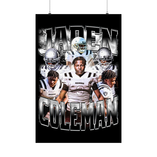 Jaden Coleman Poster 24" x 36"