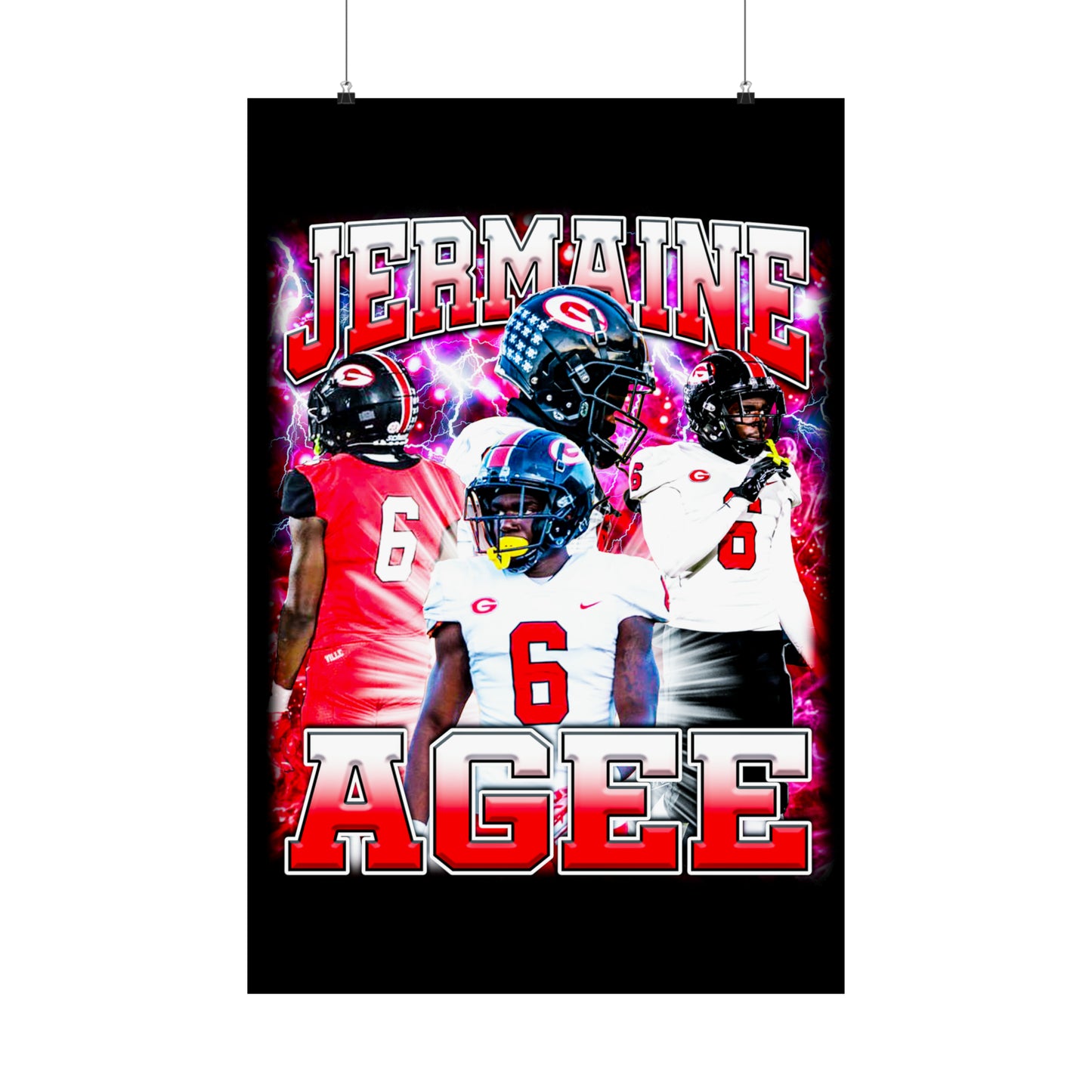 Jermaine Agee Poster