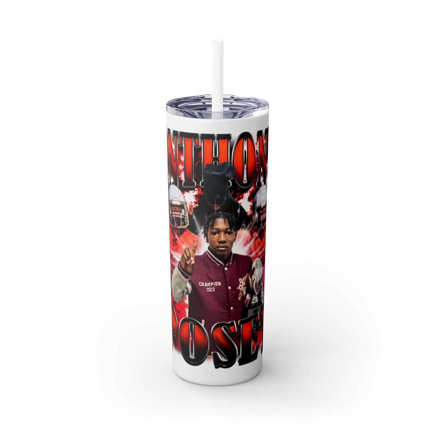 Anthony Posey Stainless Steal Tumbler