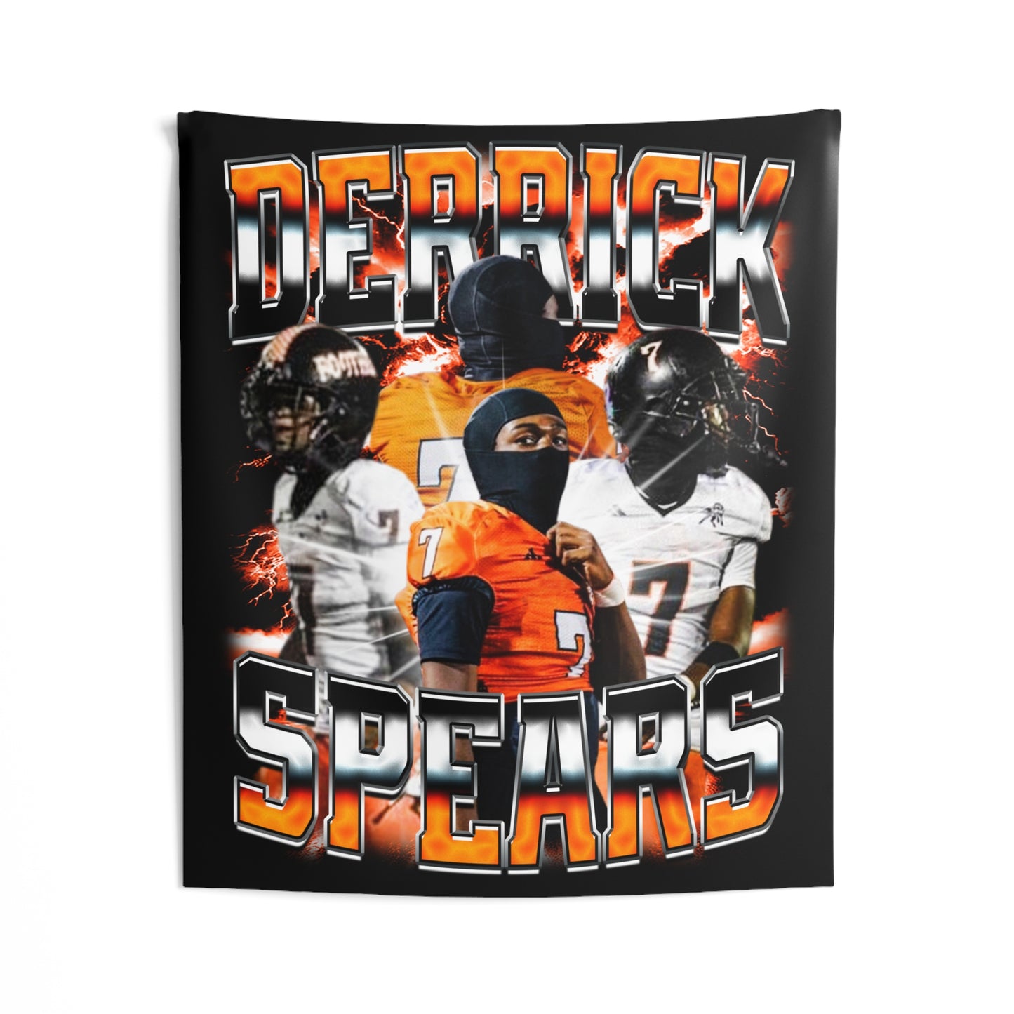Derrick Spears Tapestry 50” x 60”