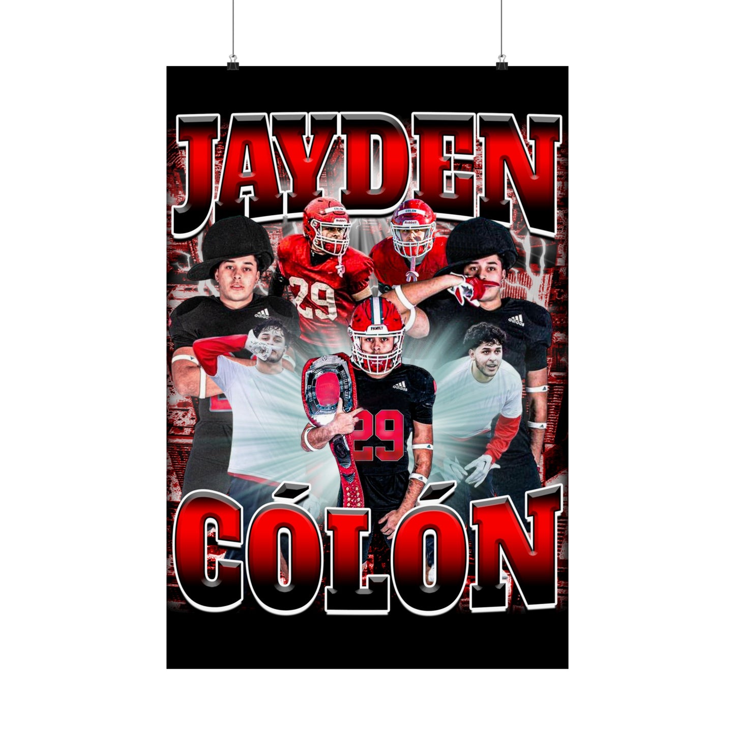 Jayden Colon Poster 24" x 36"