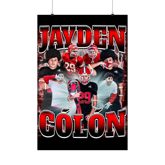 Jayden Colon Poster 24" x 36"