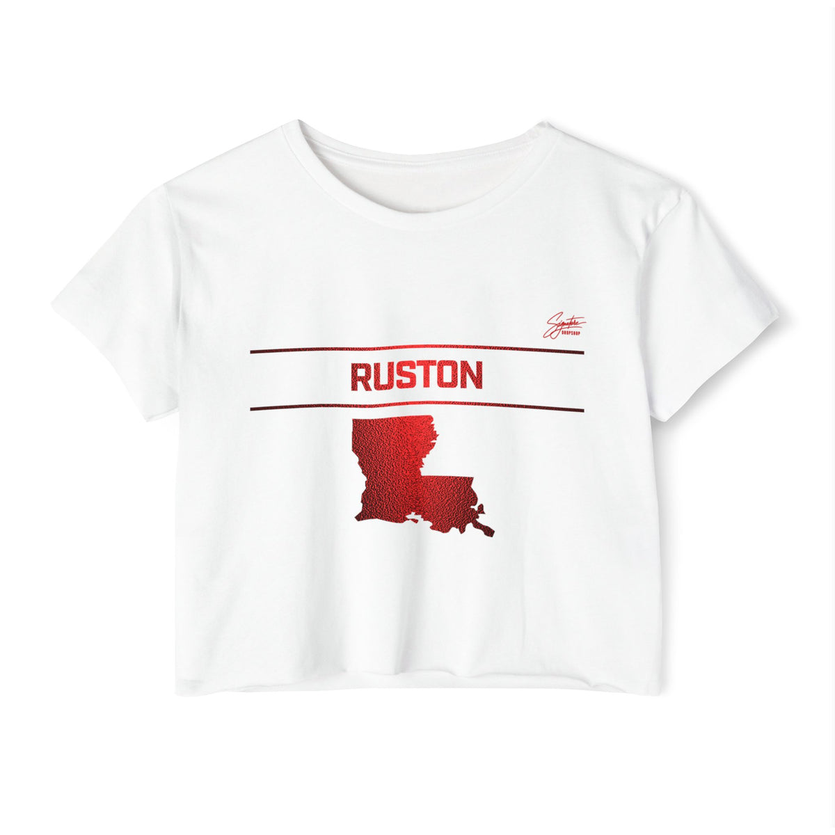 Dillon Gray Crop Top