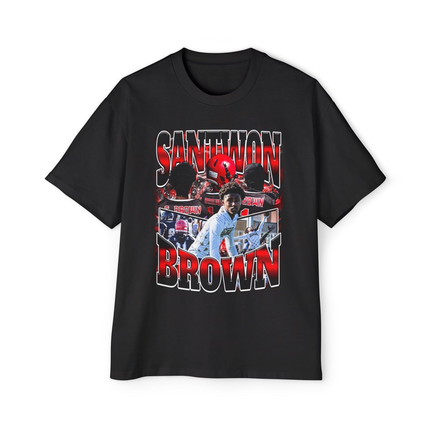 Santwon Brown Oversized Tee