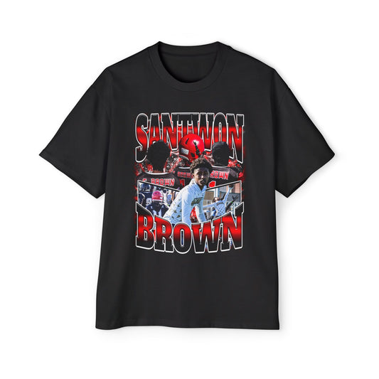 Santwon Brown Oversized Tee