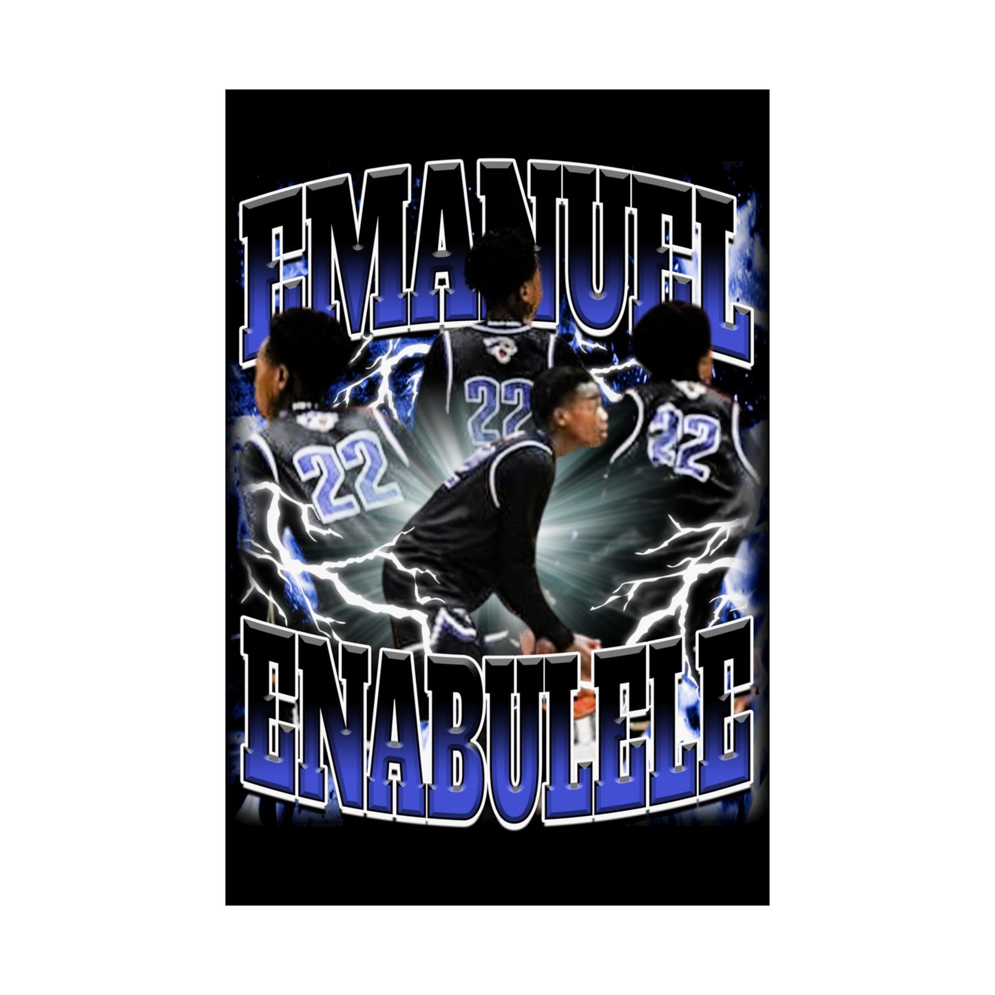 Emanuel Enabulele Poster 24" x 36"