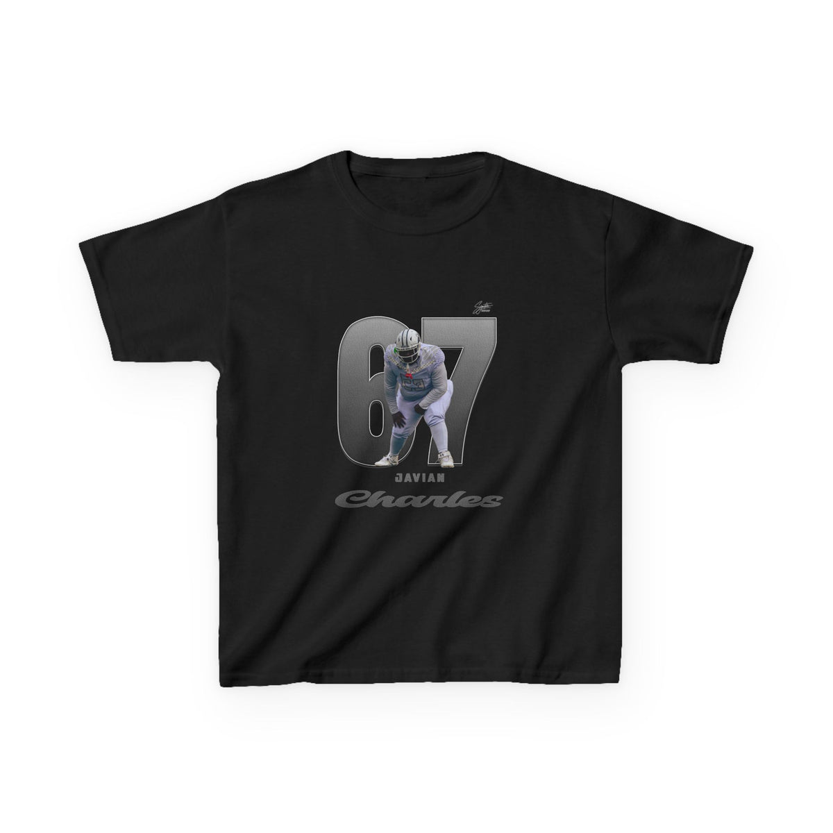 Javian Charles Youth Heavy Cotton Tee