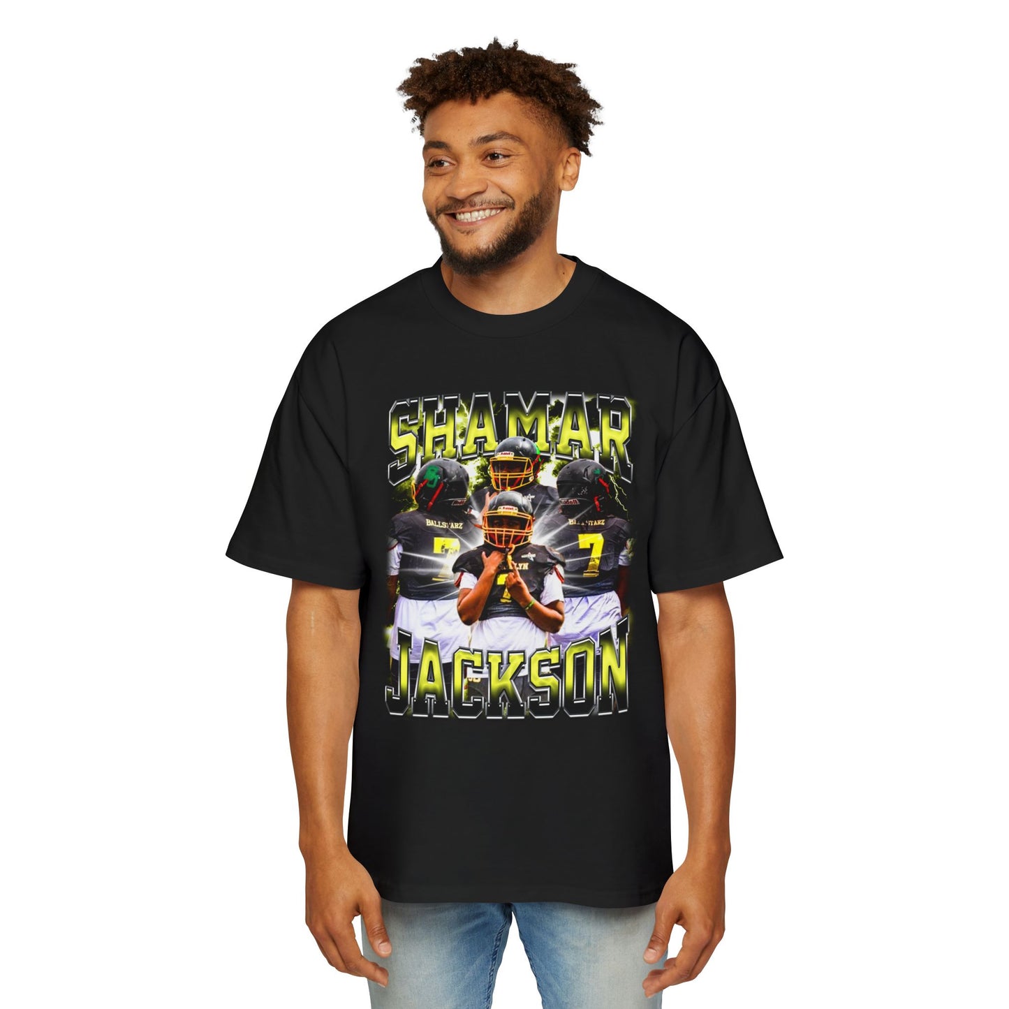 Shamar Jackson Oversized Retro Tee