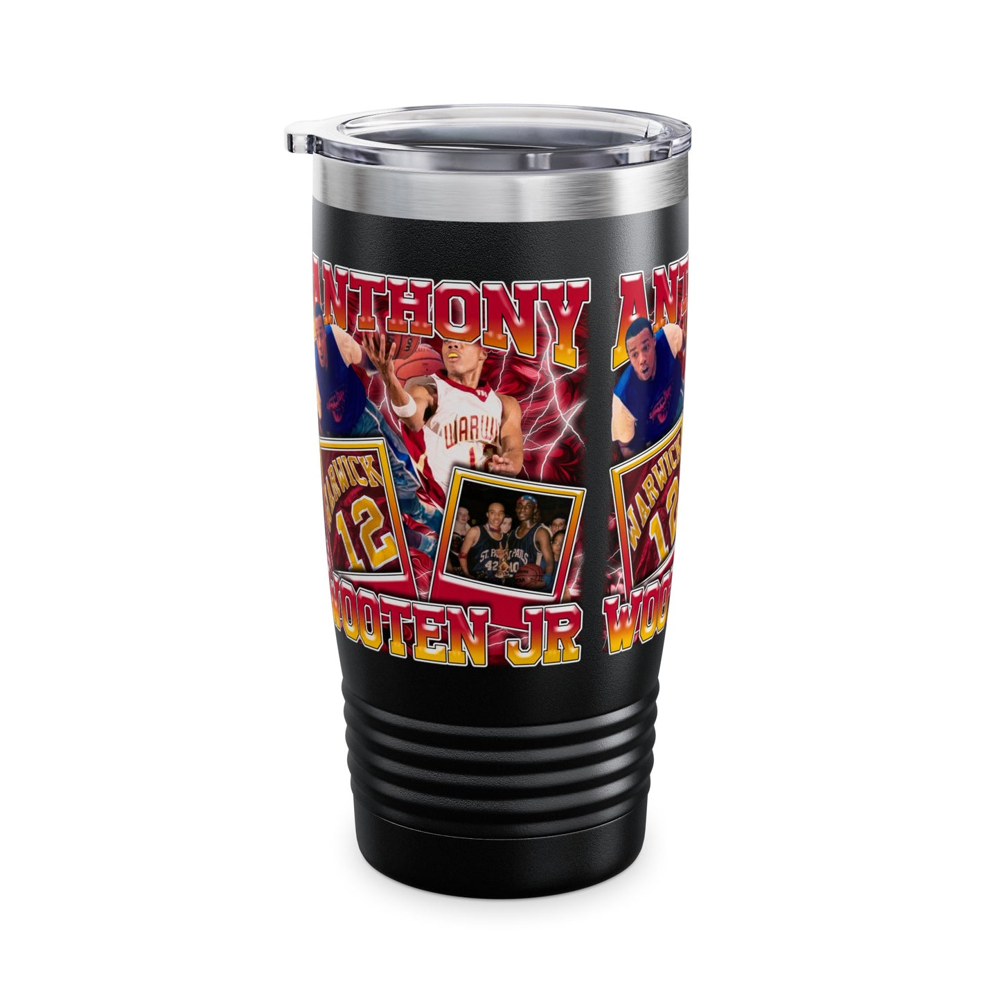 Anthony Wooten Jr Stainless Steal Tumbler