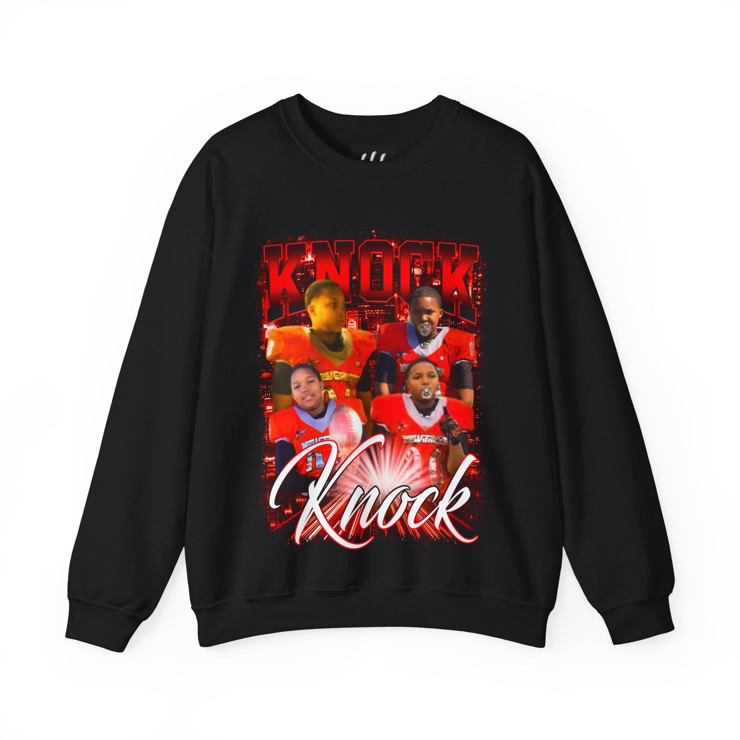 Knock Knock Crewneck Sweatshirt