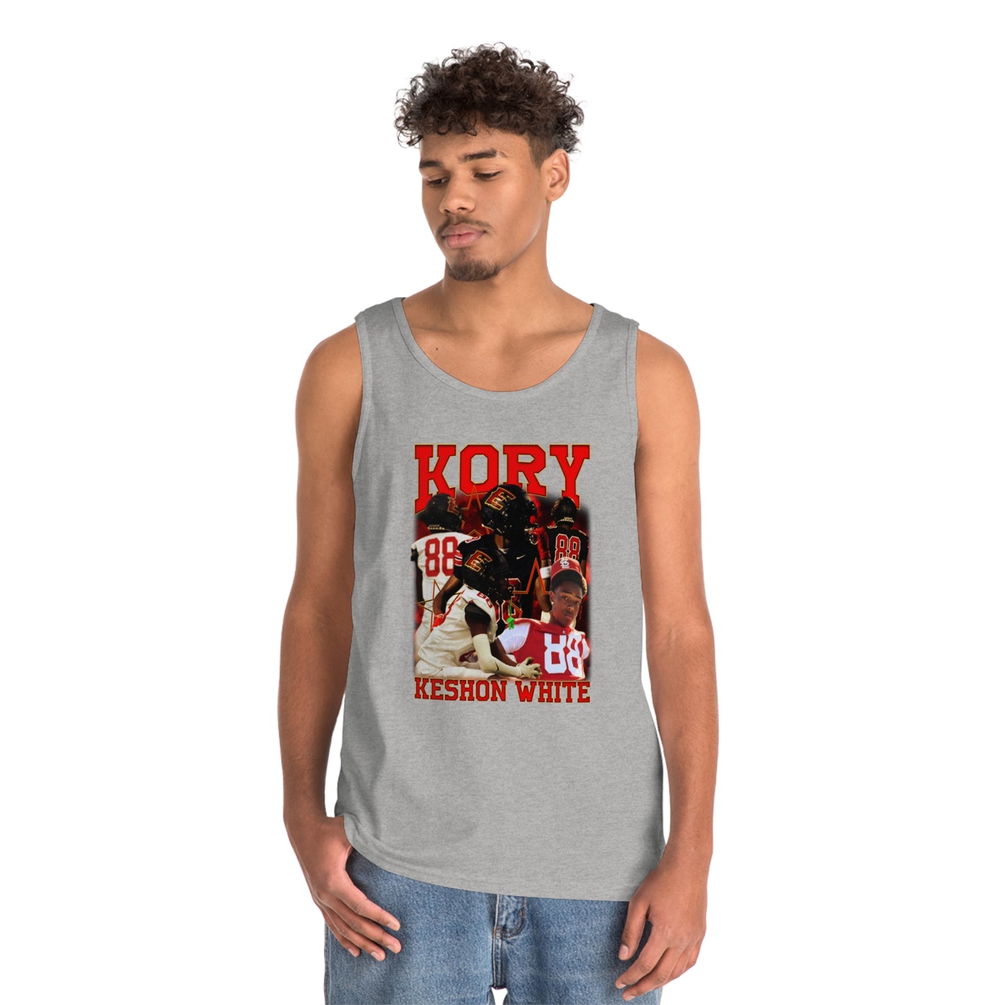 Kory Keshon White Tank Top