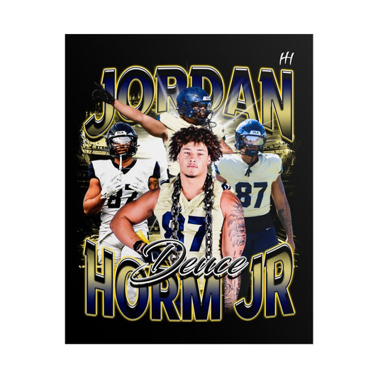 Jordan Horm Jr Poster