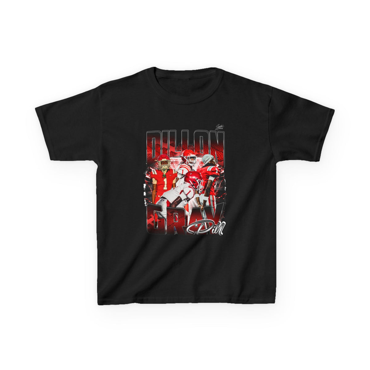 Dillon Gray Youth Heavy Cotton Tee