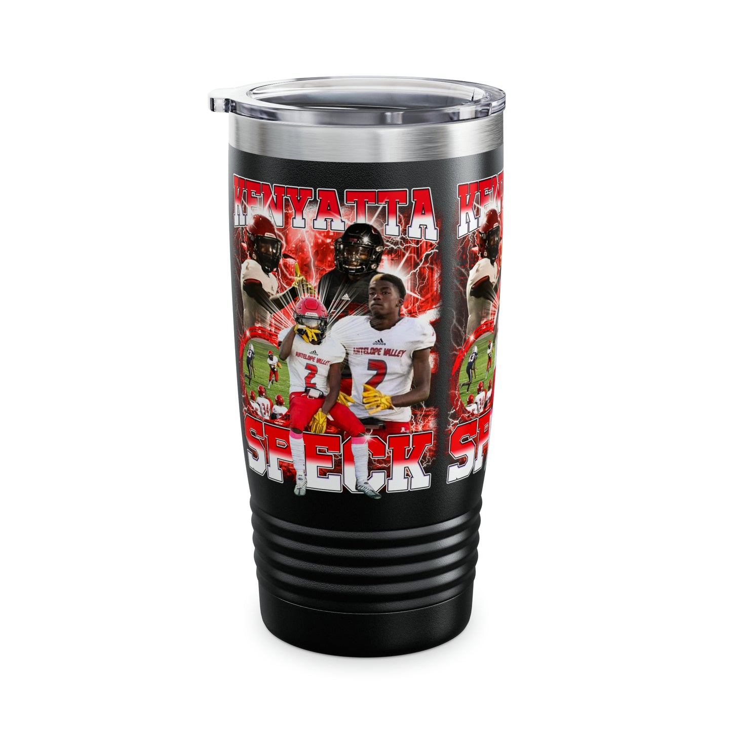 Kenyatta Speck Stainless Steel Tumbler