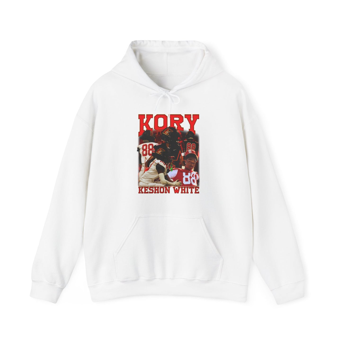 Kory Keshon White Hoodie