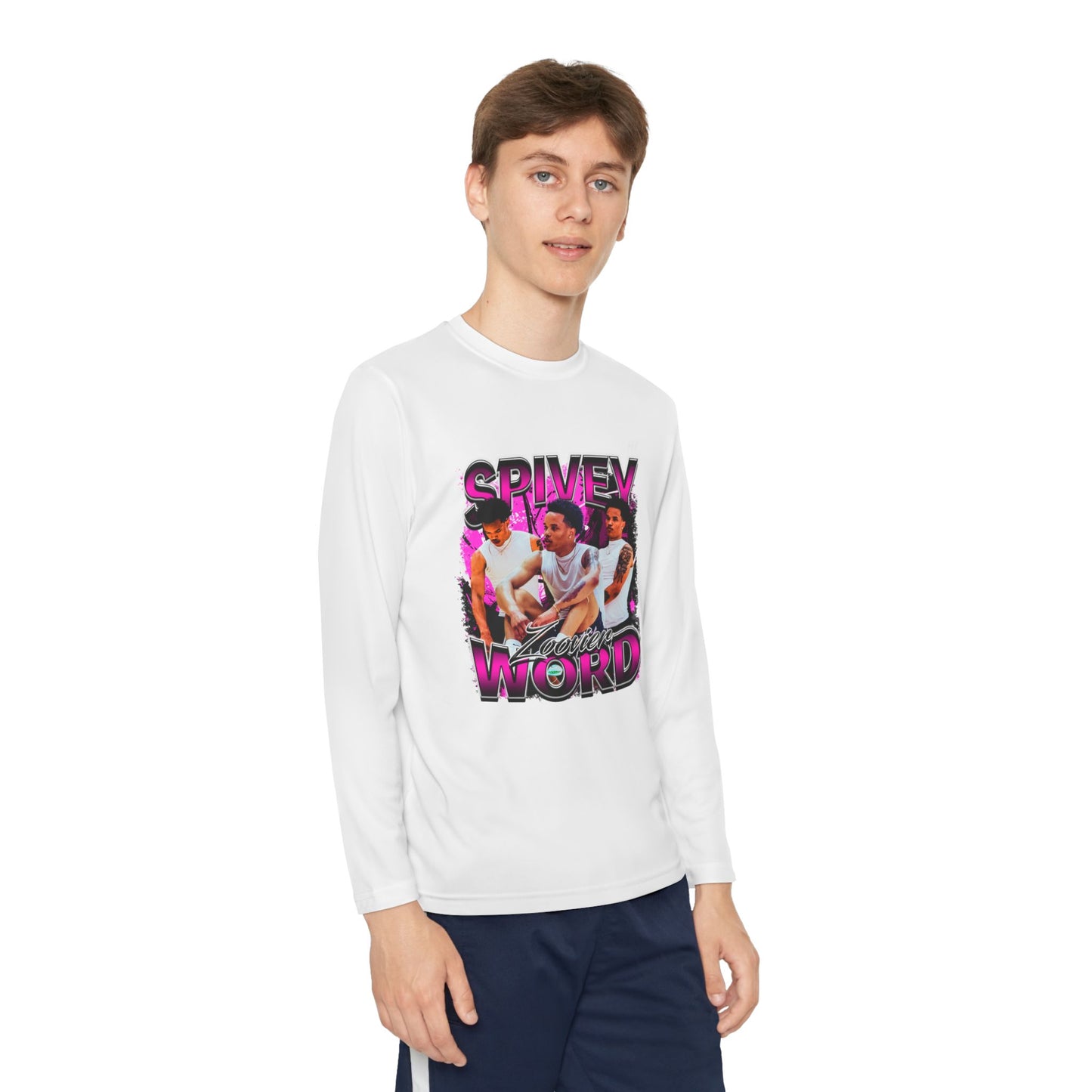 Spivey Word Youth Long Sleeve Tee